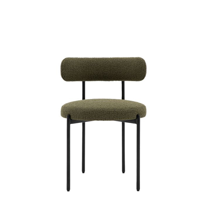 Ava Dining Chair (2 Pack) Cream or Green